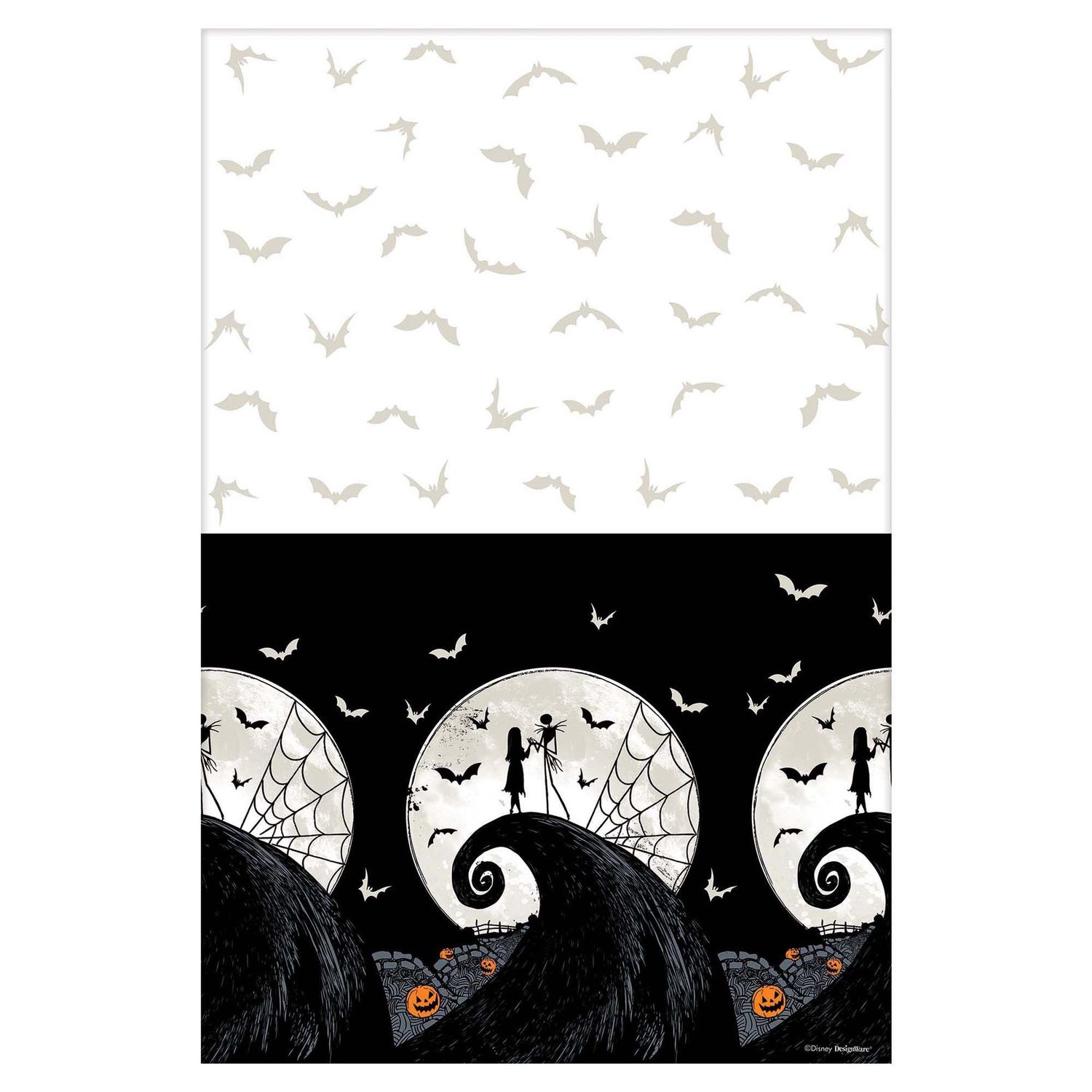 Nightmare Before Christmas All-Over-Print Plastic Table Cover 54&quot; X 96&quot;