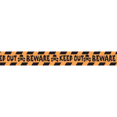 Halloween &quot;Keep Out&quot; Plastic Caution Tape 100feet