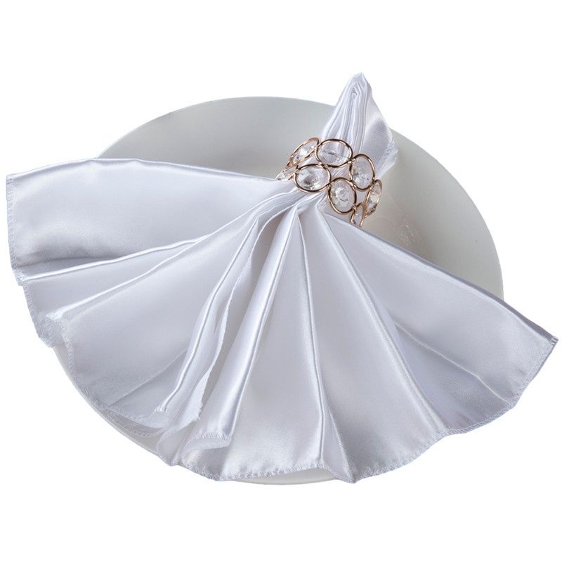 20&quot; SATIN NAPKIN, 6 PCS/PACK