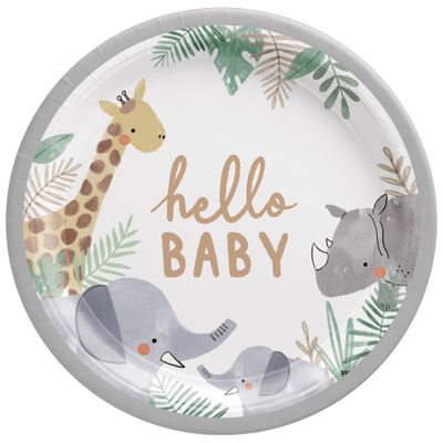Soft Jungle Baby Shower