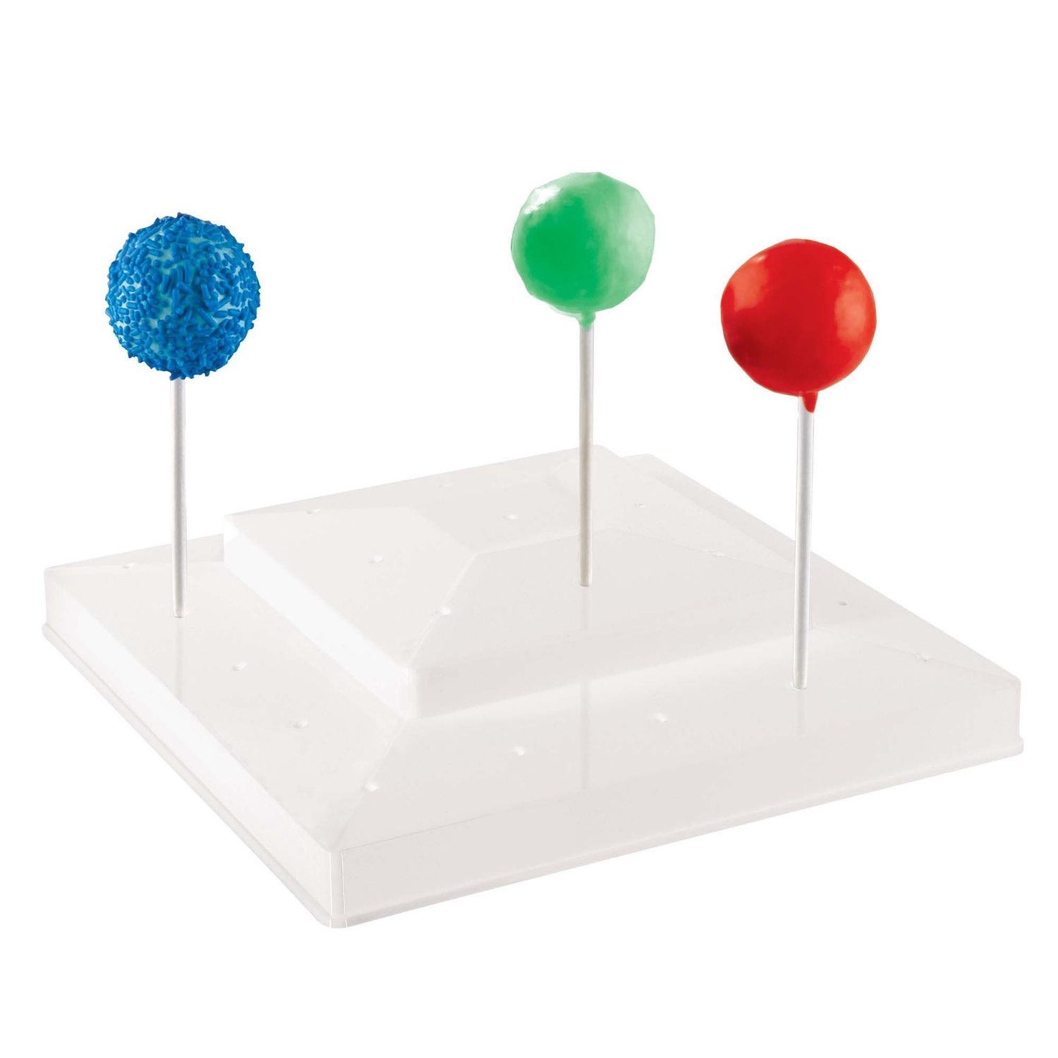 White Lollipop Stand