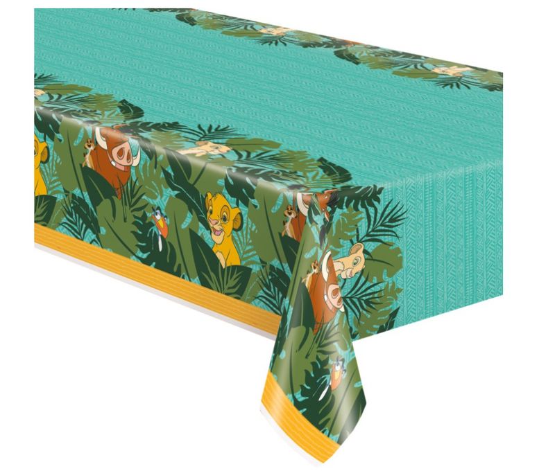 Disney Lion King Rectangular Plastic Table Cover 54&quot; x 84&quot;