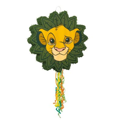 Disney Lion King Shaped Drum Pull Pinata