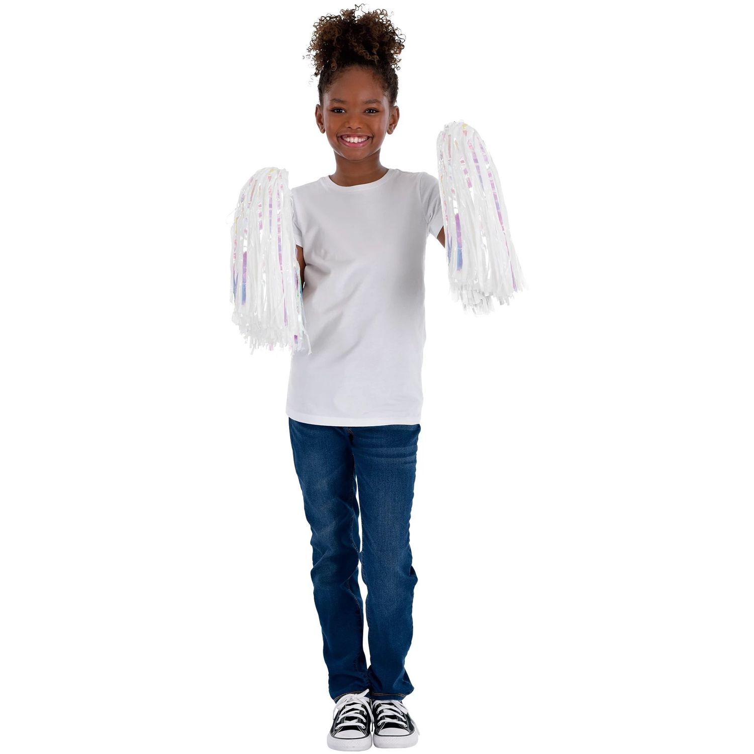 Pom-Poms, 2ct, Color: White