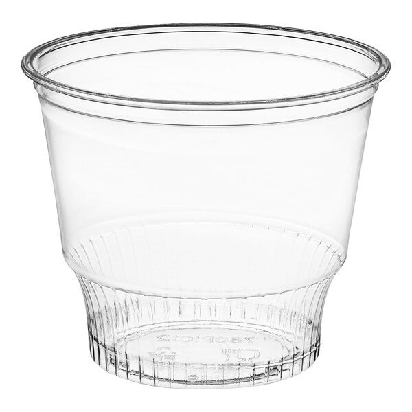 Choice 12 oz. Clear Plastic Dessert Cup - 50/Pack