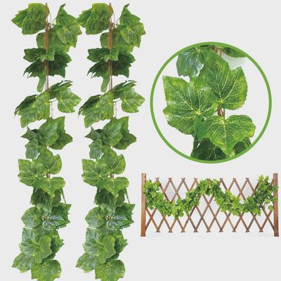 Leaf garland 7ft long w 5 strands