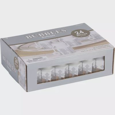 Silver Cross Mini Bubbles 24ct