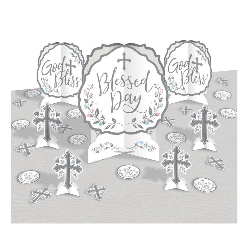 Silver Cross Holy Day Table Decorating Kit