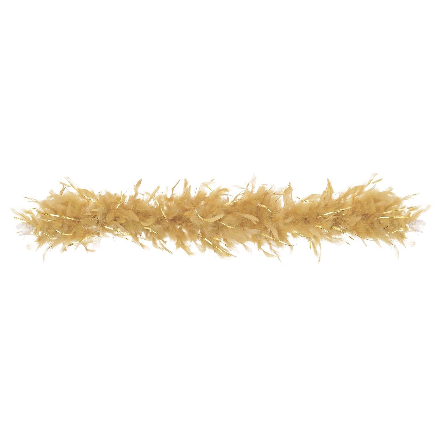 Feather Boa, Color: Gold