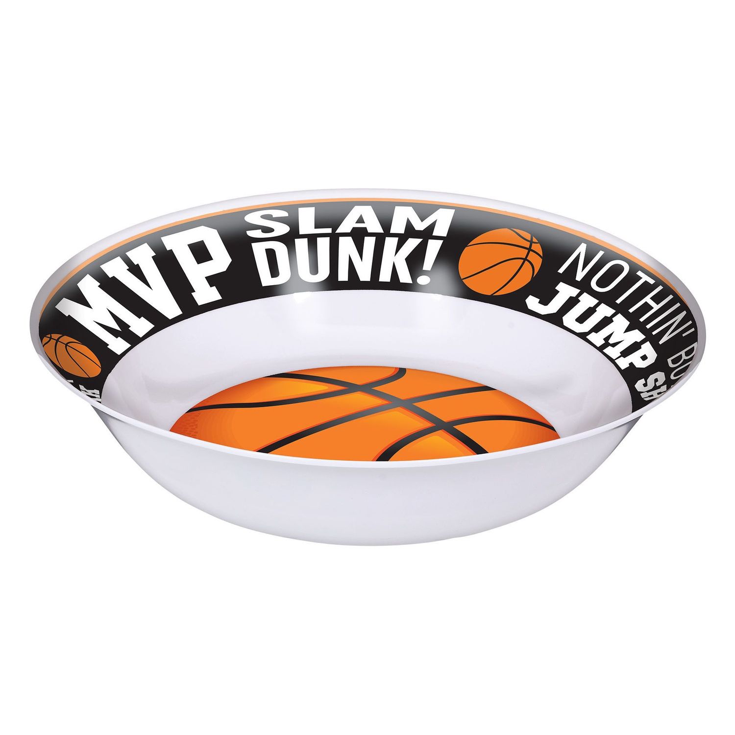 Nothin&#39; But Net Bowl 13in Plastic Bowl