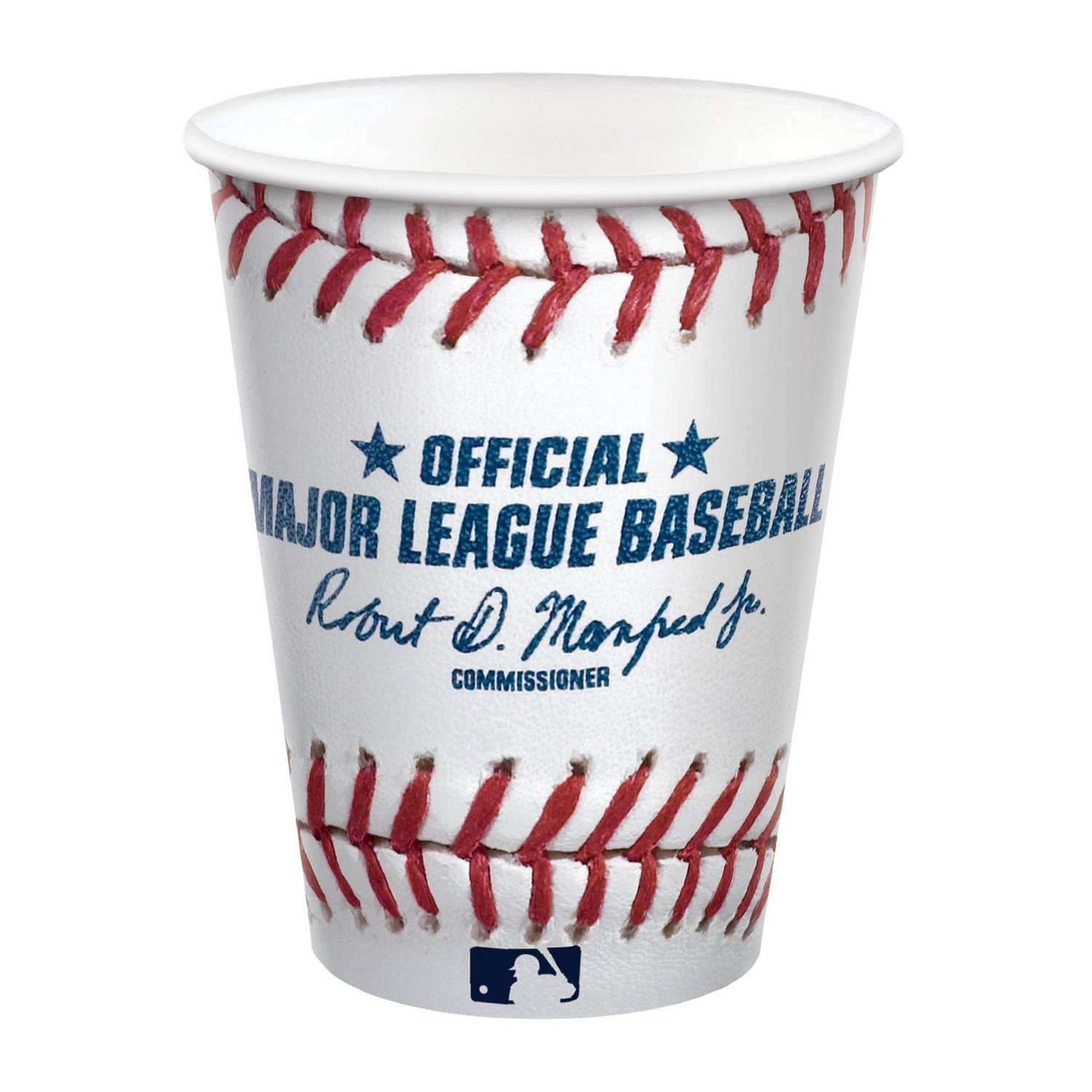 MLB Baseball Paper Cups, 9oz, 8ct