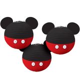 Mickey Mouse Forever Paper Lanterns 3ct