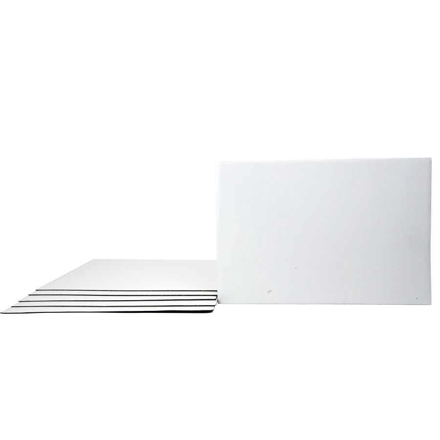 Rectangle ½ Sheet Cake Board 13&quot; x 19&quot; 6pc/pack - White