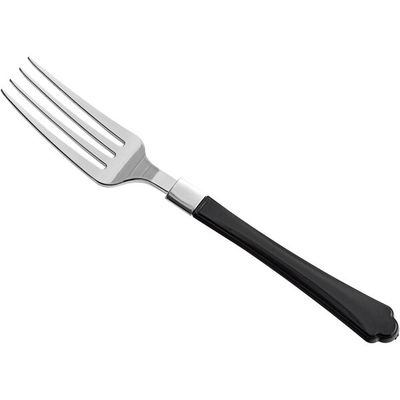 7&quot; Heavy Weight Plastic Fork with Handle - 20/Pack