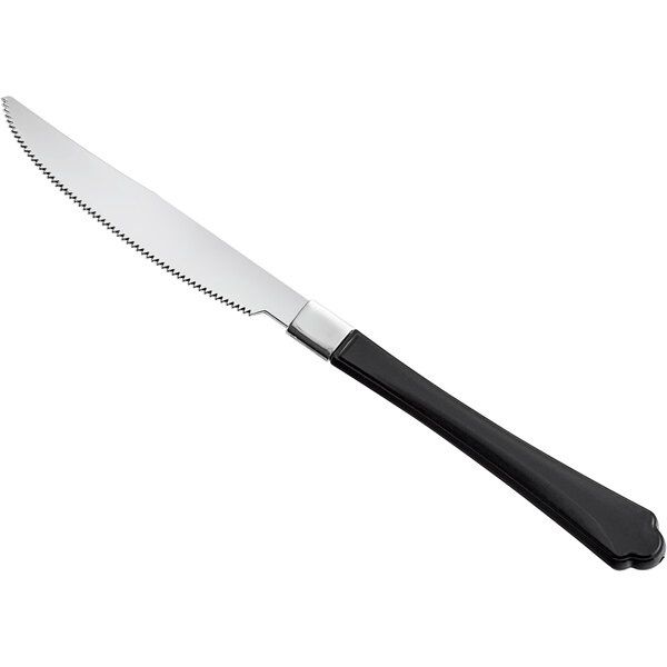 Visions 6 1/2&quot; Heavy Weight Plastic knife with  Handle 20pc/pack