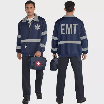 Reflective EMT Jacket for Adults
