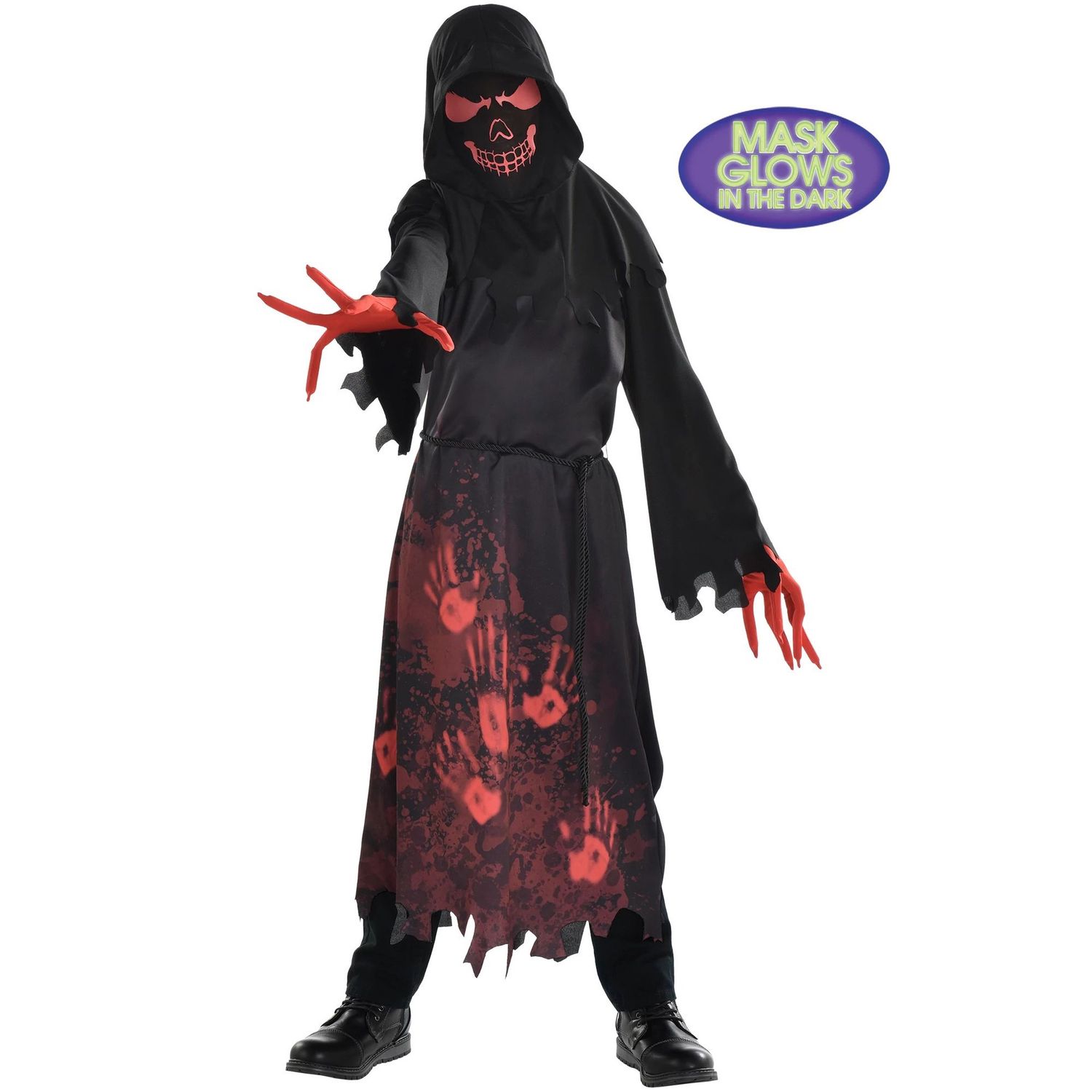 Kids&#39; Hooded Horror Costume, SIZE CHECK: S