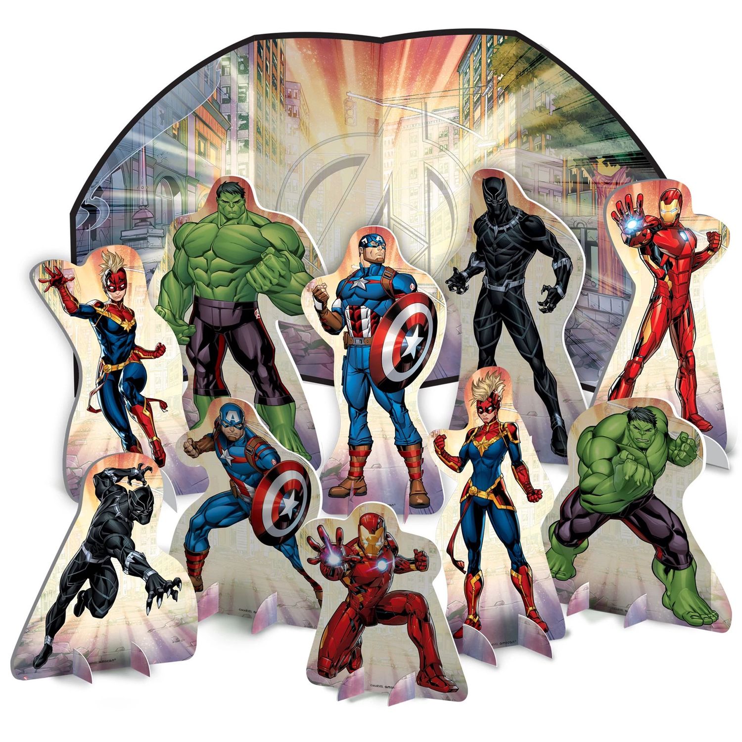 Marvel Powers Unite Table Decorating Kit 11pc
