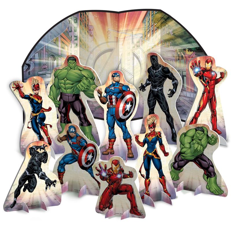 Marvel Powers Unite Table Decorating Kit 11pc