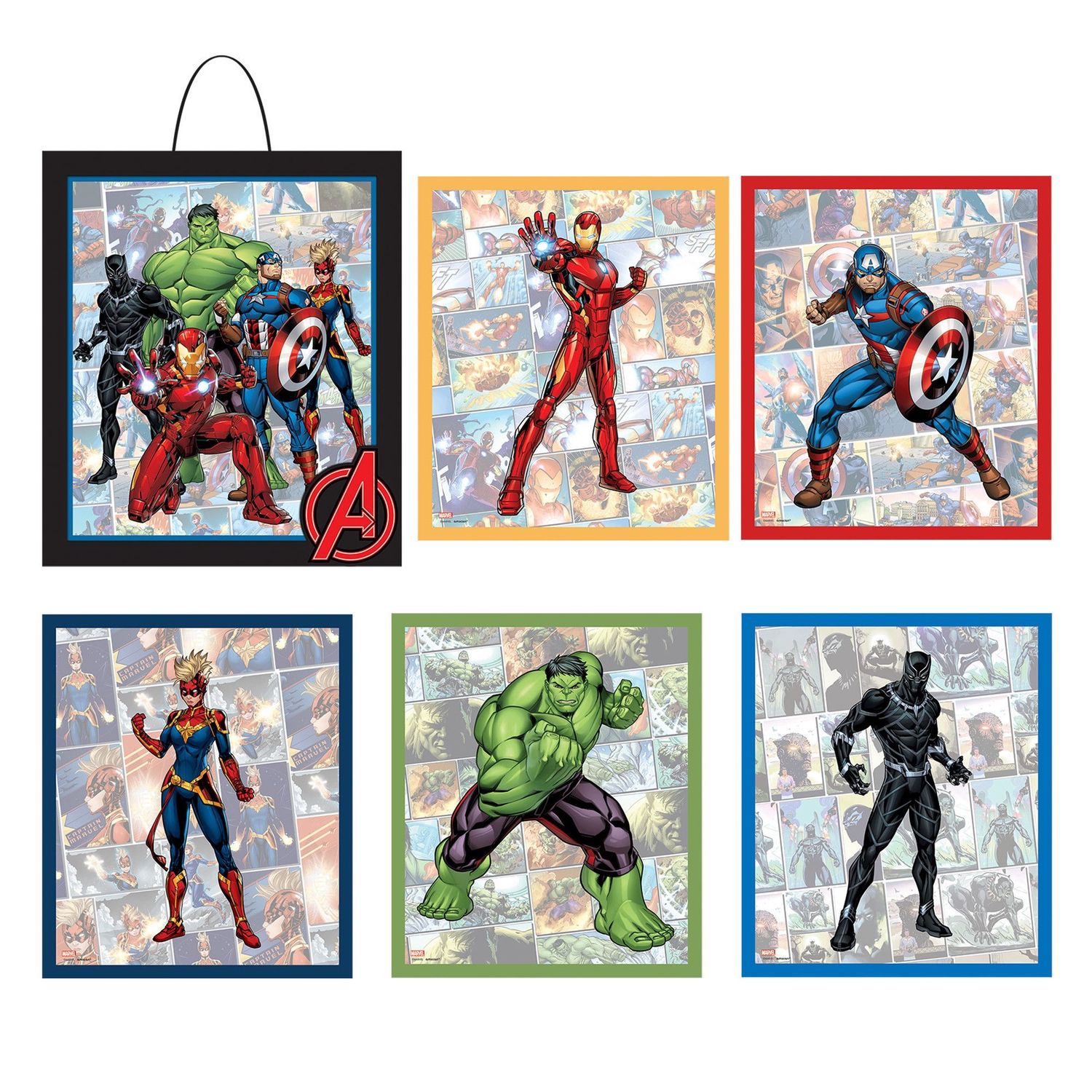 Marvel Avengers Powers Unite™ Wall Frame and Cutouts