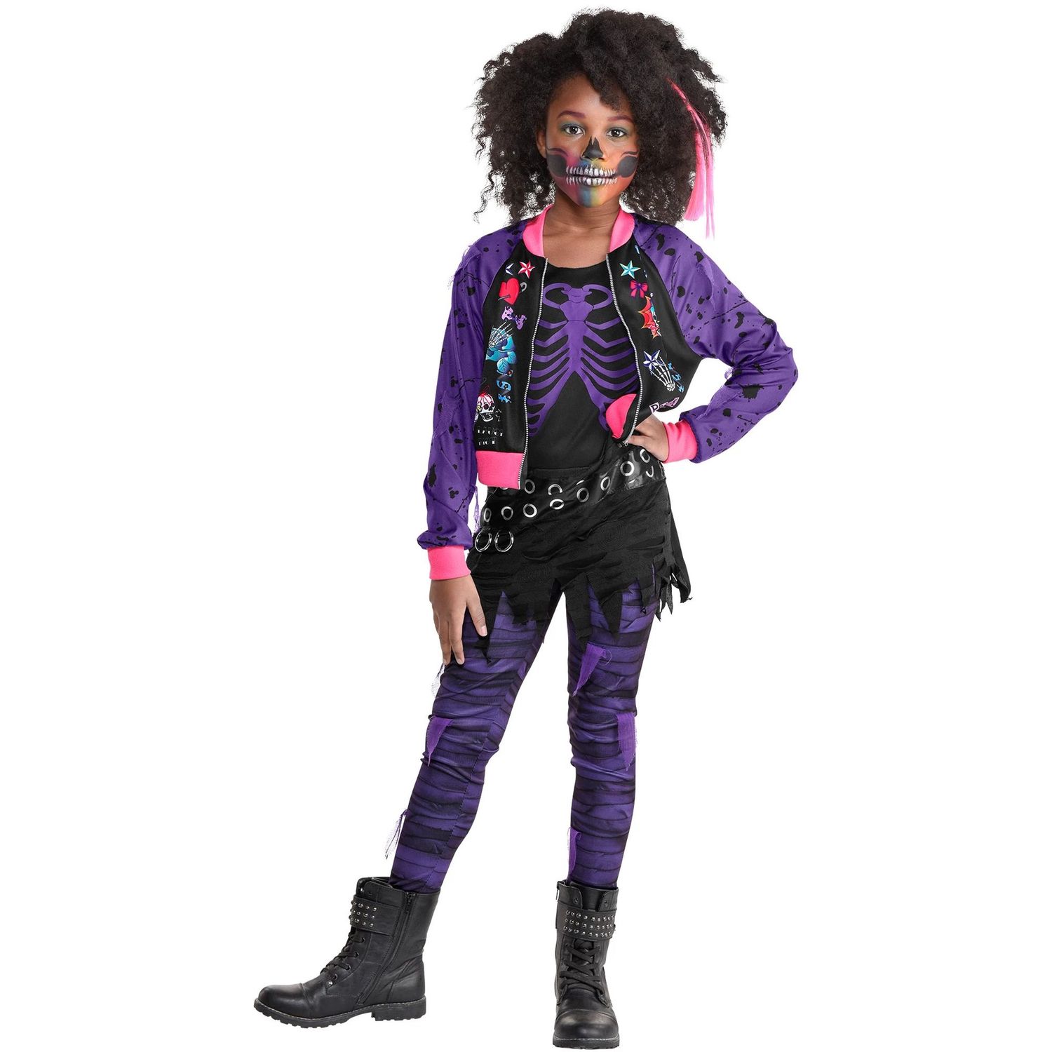Kids&#39; Punk Zombie Costume, SIZE CHECK: S