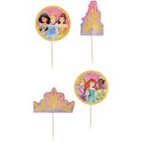 Disney Princess Cupcake Picks, 3.5in, 24ct