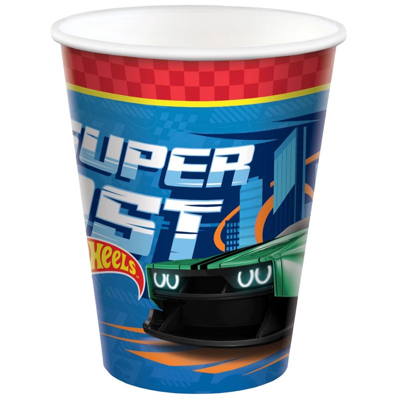 Hot Wheels Paper  Cups, 9 oz.  8ct