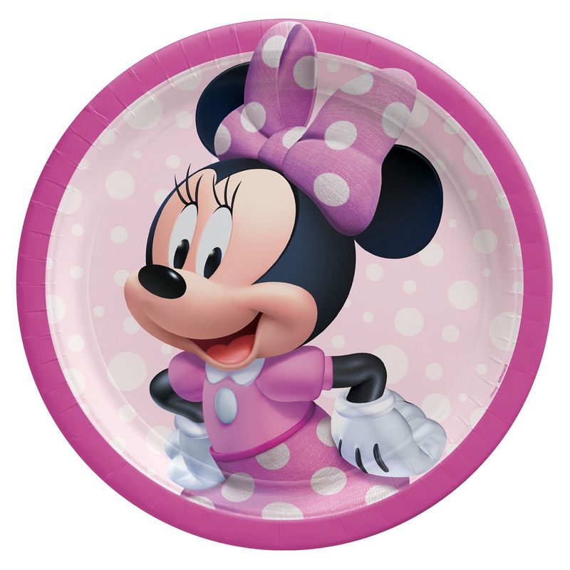 Minnie Mouse Forever Lunch Plates 8ct