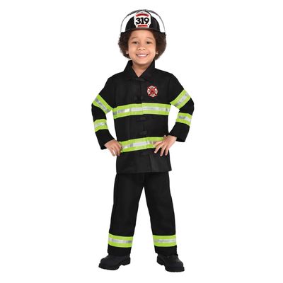 Boys Reflective Firefighter Costume