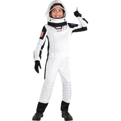 In Flight Space Suit Astronaut