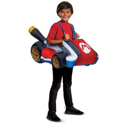 Mario Kart Inflatable Child Costume One Size Child (Up to sz 8)