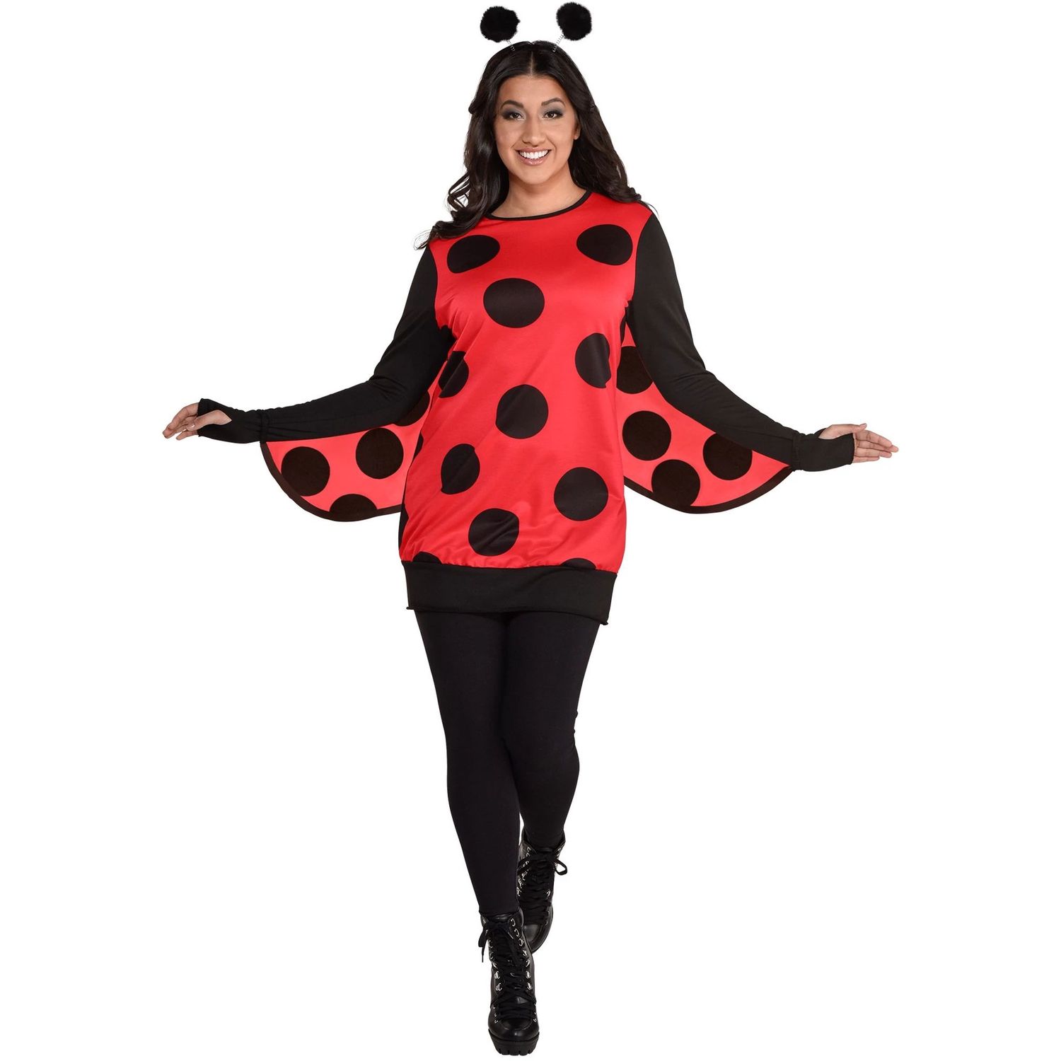 Adult Lovely Ladybug Costume, Sizes: STANDARD