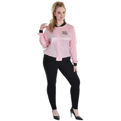 50's Pink Ladies Jacket - Adult Plus