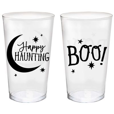 Classic Black &amp; White Printed Tumblers, Asst. 10ct
