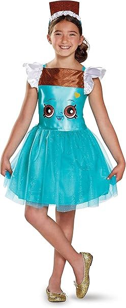 Cheeky Chocolate Classic Shopkins Costume – Medium (7-8), Size: M(7-8)