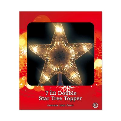 7&quot;/10L star tree topper UL
