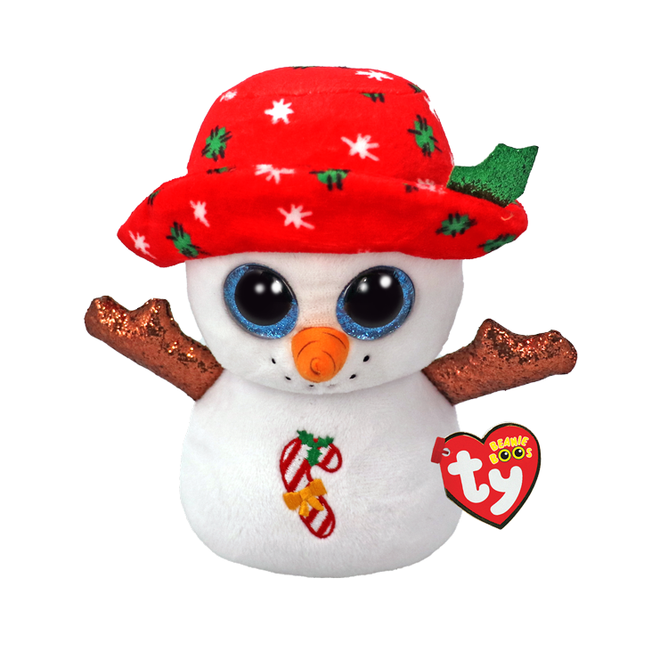 Brrrnie snowman with hat