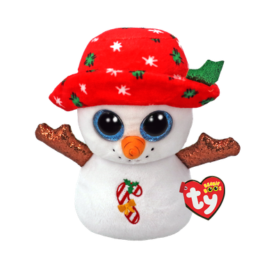 Brrrnie snowman with hat