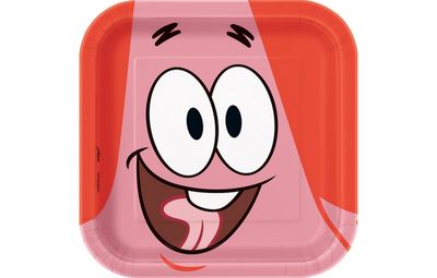 SpongeBob SquarePants Square 7&quot; Dessert Plates  8ct