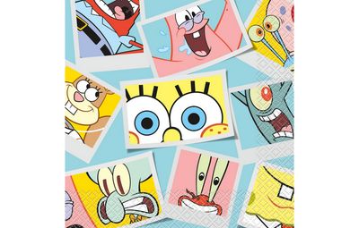 SpongeBob SquarePants Luncheon Napkins  16ct
