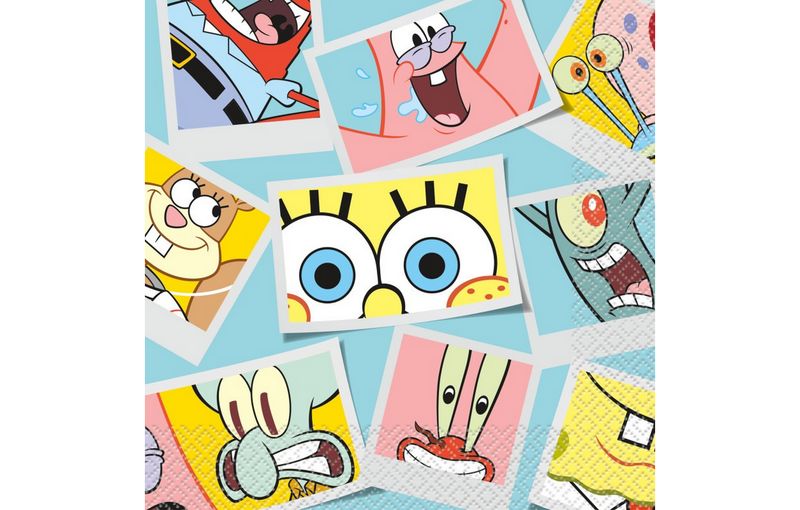 SpongeBob SquarePants Luncheon Napkins  16ct