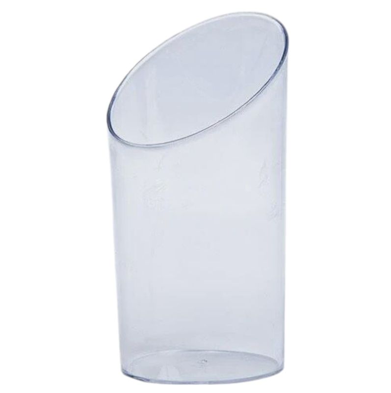Clear Mini Cylinder, 2oz, 12ct