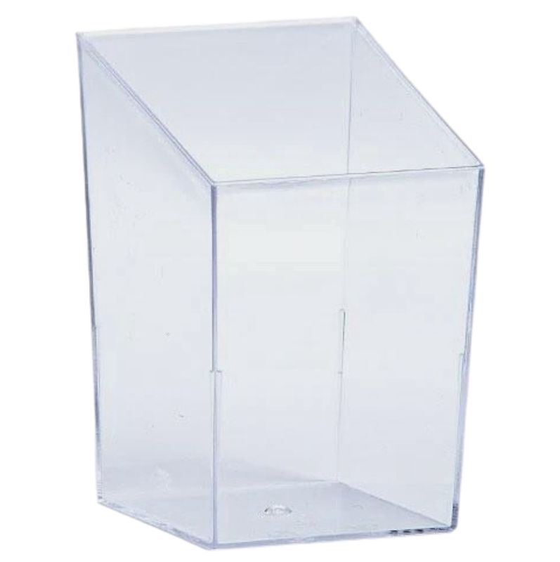 Clear Mini Square Tower, 3.5oz 12ct