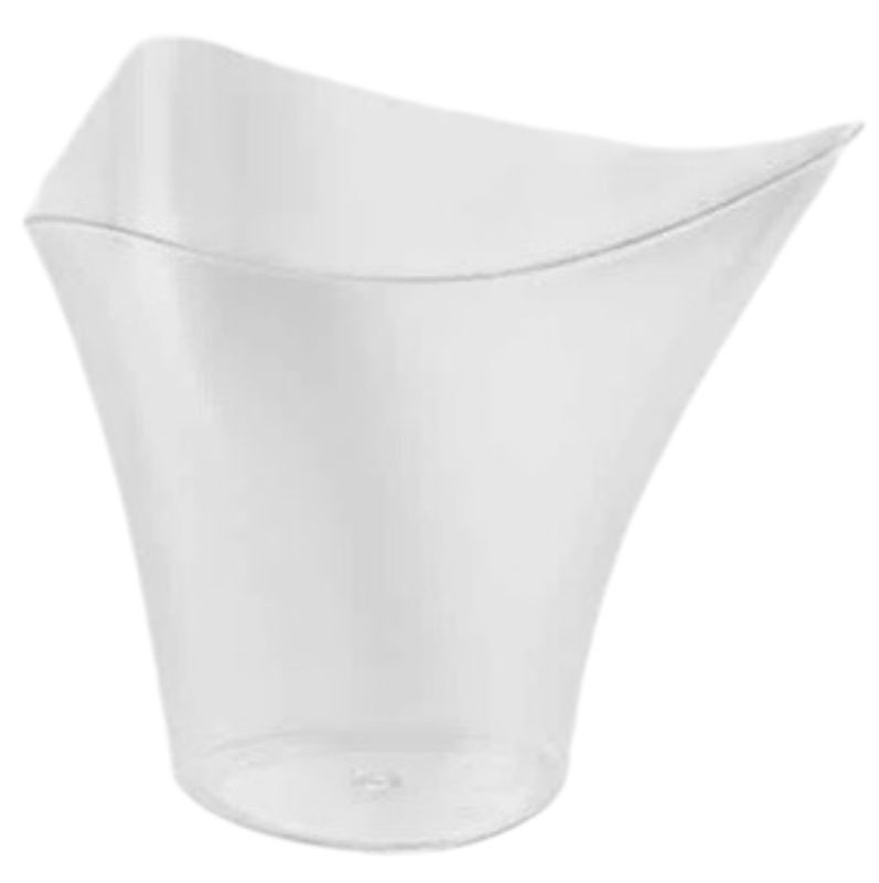 4oz Clear Premium Plastic Mini Serving Cups 12ct