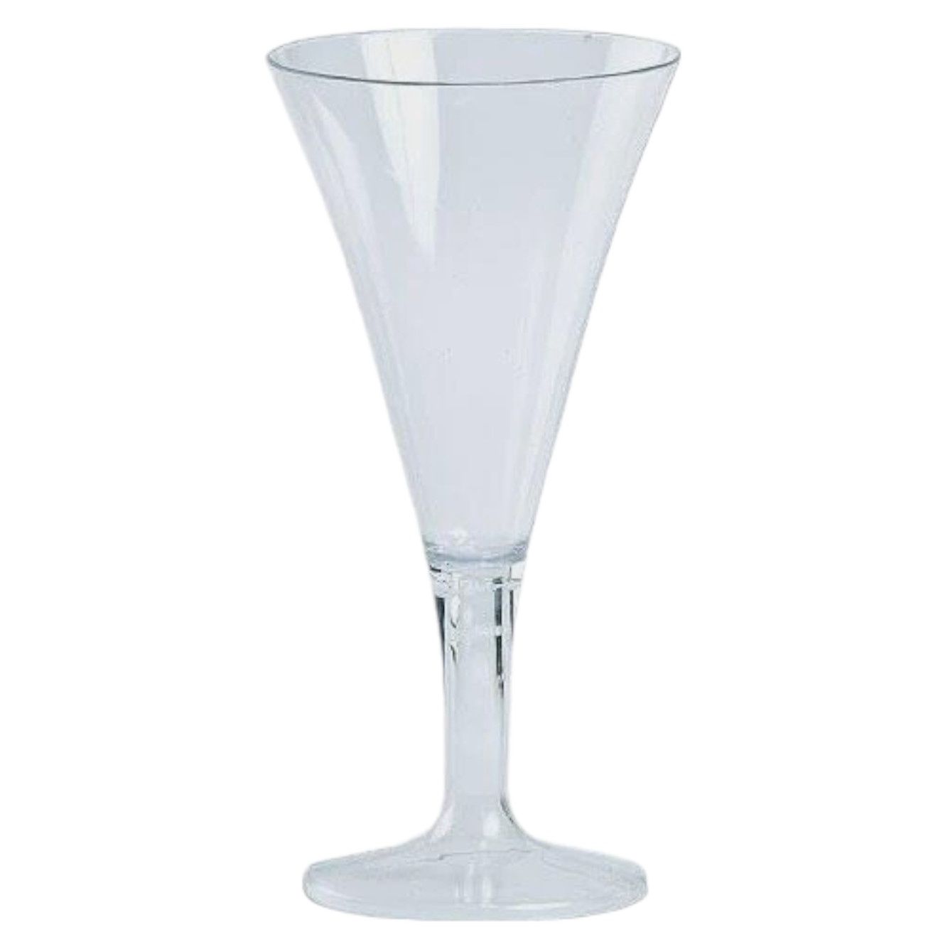 3.5oz Clear Premium Plastic Martini Mini Glass 10ct