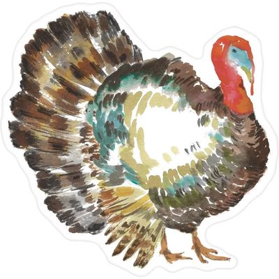 Classic Thanksgiving Turkey Carboard Cutout