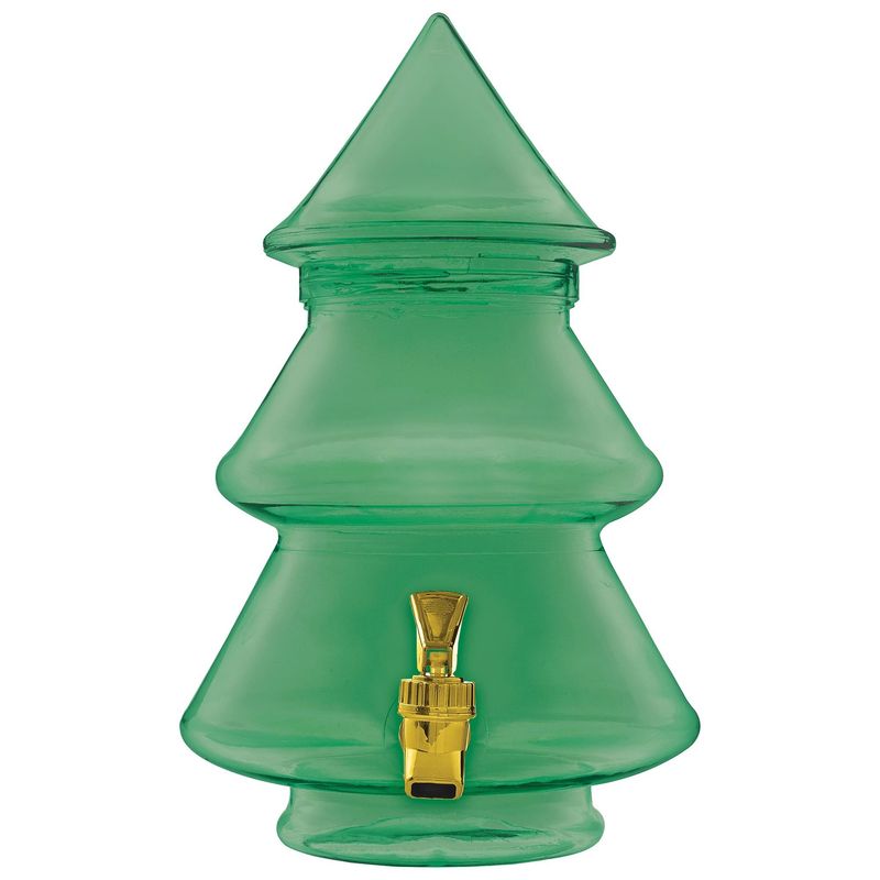 Traditional Tree Plastic Drink Dispenser, 1gal