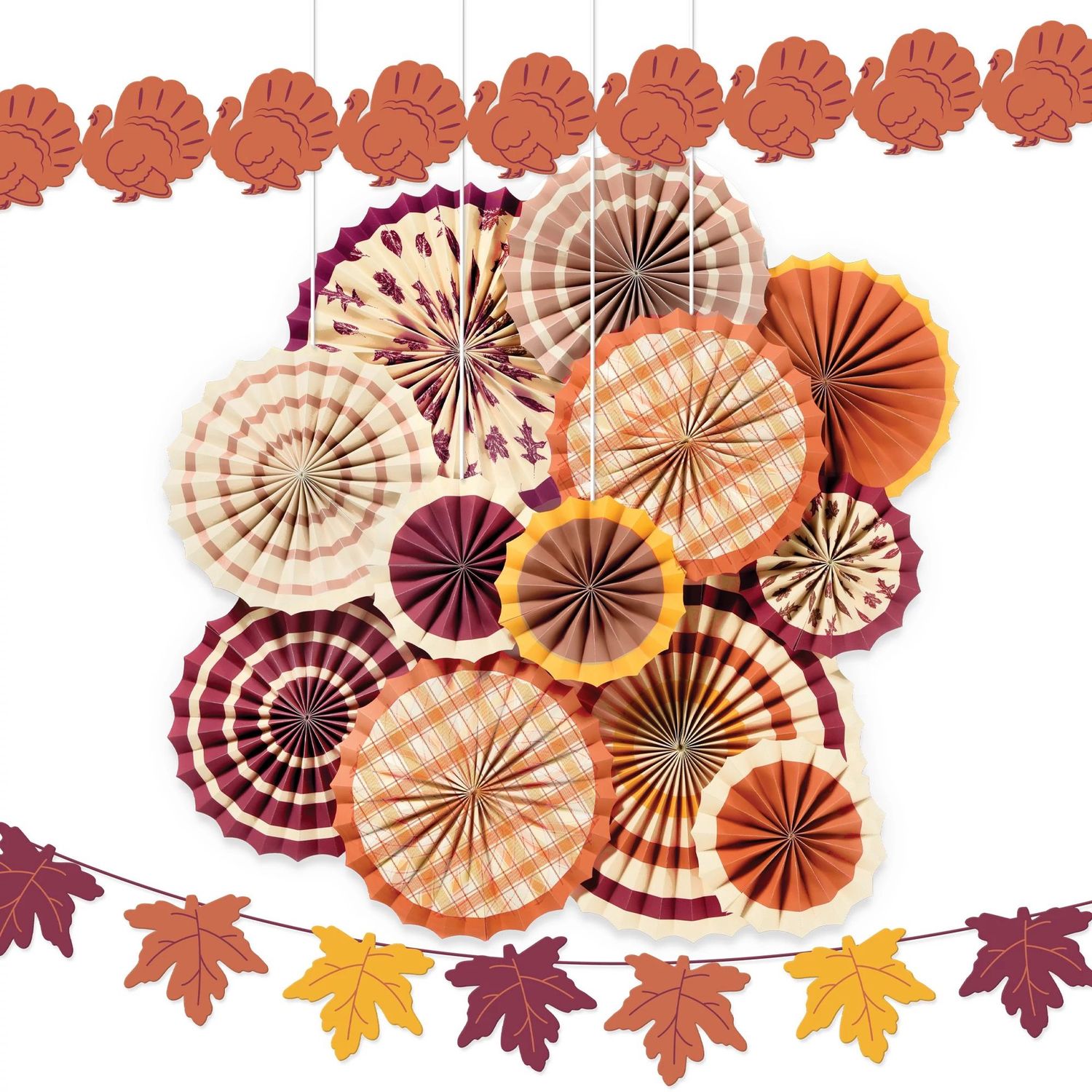 Thanksgiving Cardstock Room Decorating Kit, 14pc