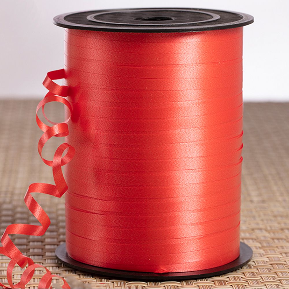 Balloon curling ribbon 500yrds, Colour: Red