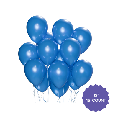 Latex Balloons 15 ct, 12&quot; IN